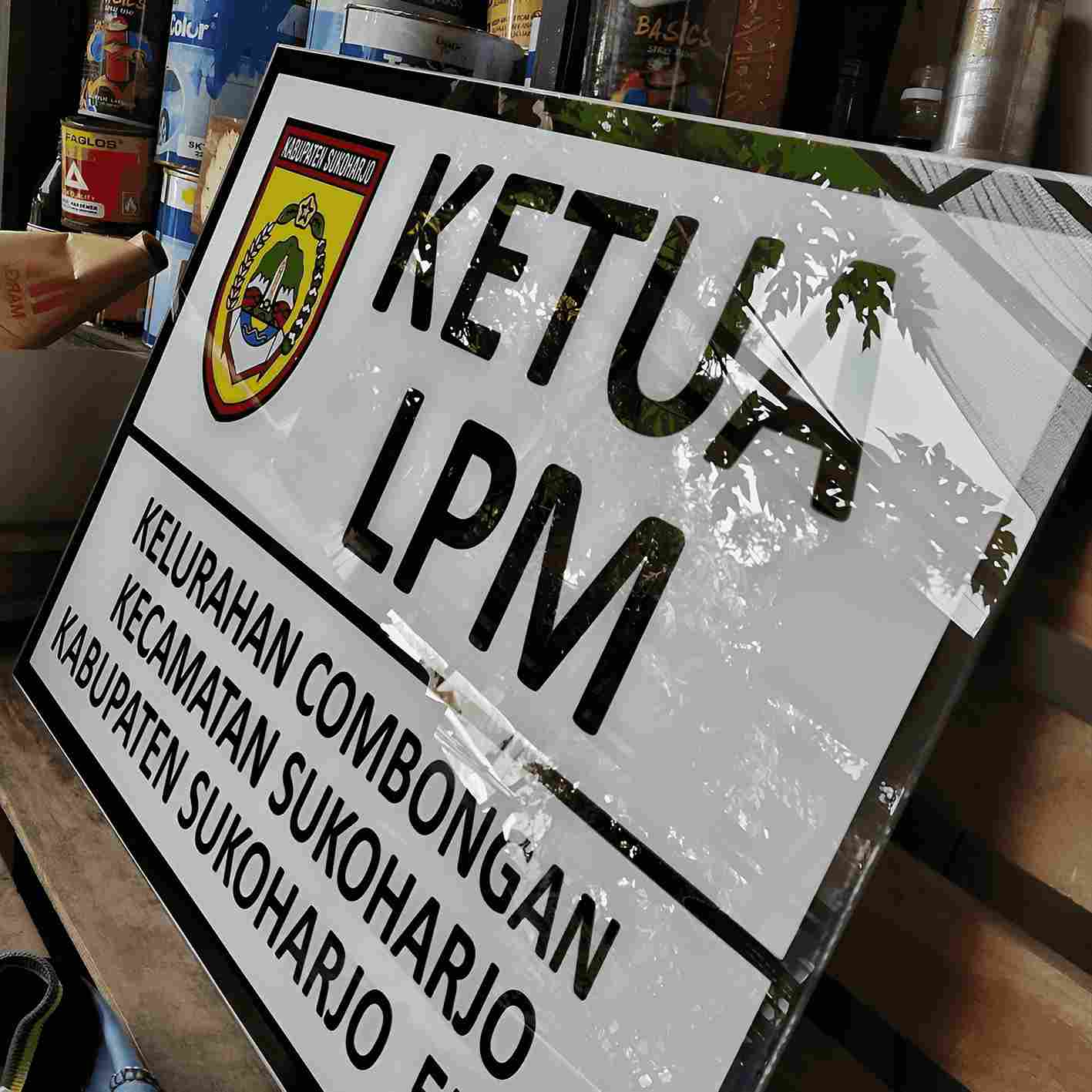 Papan Nama Tegal