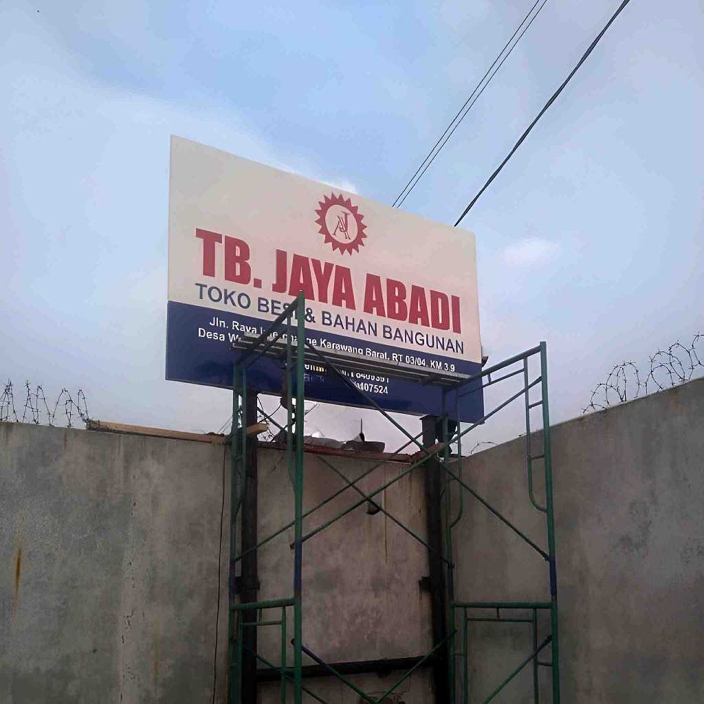 Bengkel Plang Papan Nama Tuban