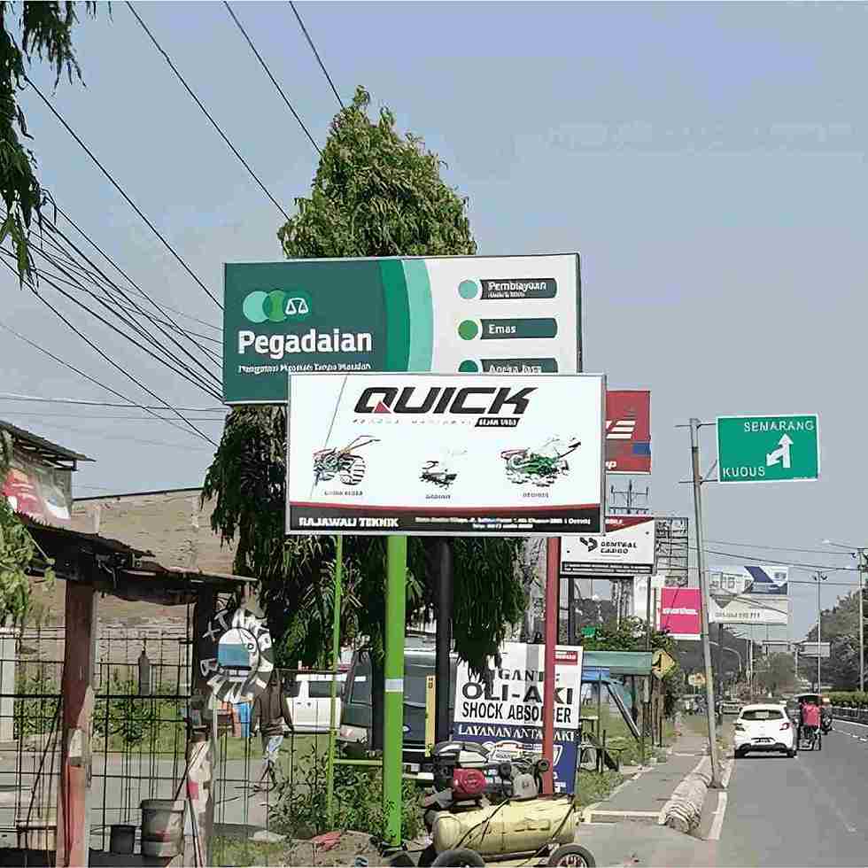 Plang Papan Nama Kediri
